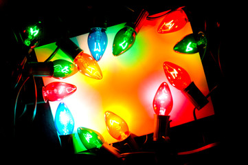 Christmas Light Note-card