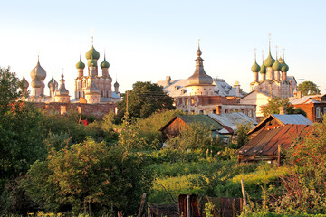 Fototapeta na wymiar Kremlin Rostov city