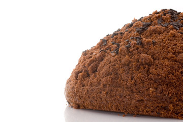 cake on white background