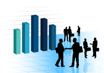 Fototapeta premium Business Growth