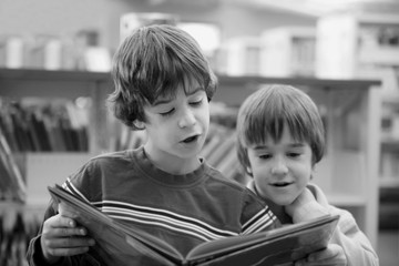 Brother Reading a Book 