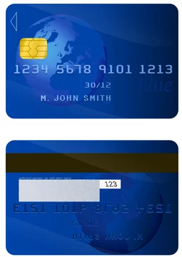 Vecteur Stock Carte Bancaire Recto Verso Adobe Stock