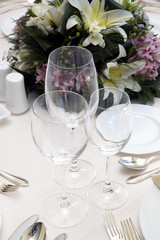 Wedding diner table