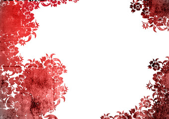 floral style backgrounds frame