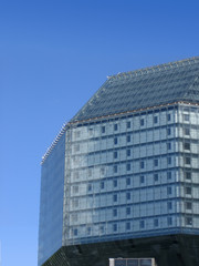 Obraz premium Modern library building in Minsk