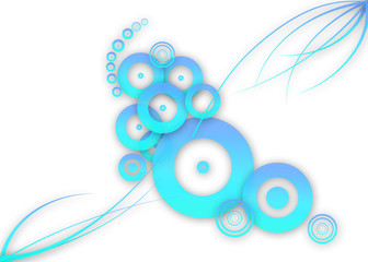 Abstract Blue design