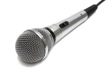 New and metal microphone