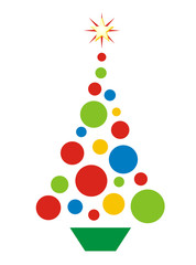 Christmas Ball Tree