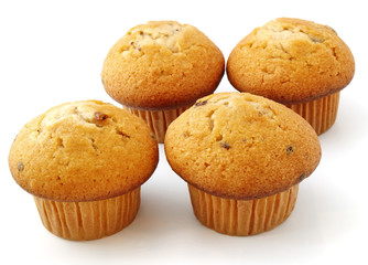 muffins with chocolate filling