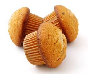 muffins with chocolate filling