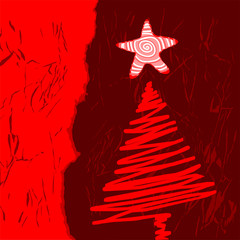 vector christmas tree