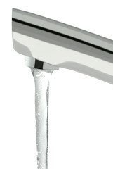 ROBINET EAU FOND BLANC