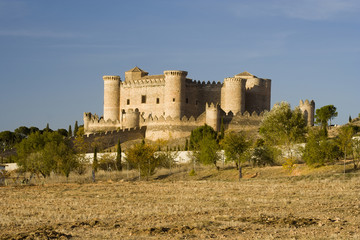 Fototapeta premium Castillo de Belmonte Landscape