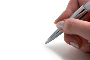 Close-up of a pen