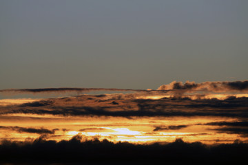 Berliner Sonnenuntergang