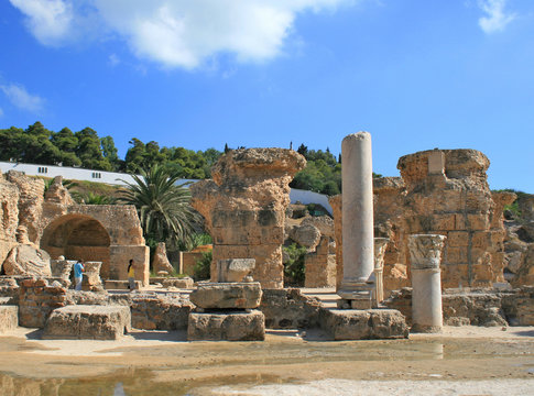 Ruins in Cartage