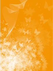 Naklejka premium fond printemps