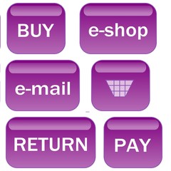 Lavender e-shop icons