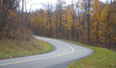 Fototapeta premium scenic drive