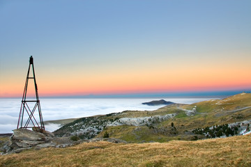 Mar de nubes en Larra-Belagua