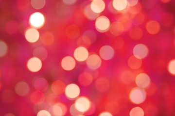 Gaily of color christmas lighting background