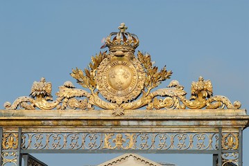 entrée du chateau de Versailles
