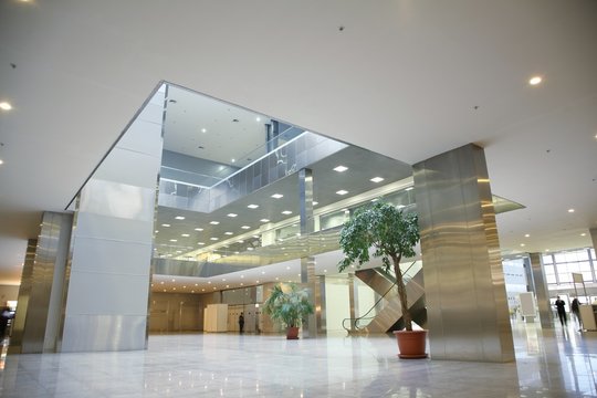 Interior Of Business Center