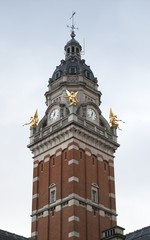 Fototapeta na wymiar town hall tower