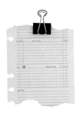 diary page
