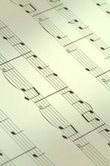 music note background