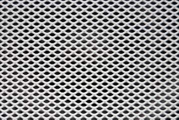 Painted metal speaker grille