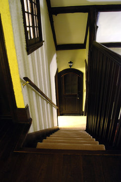 Stairway In Old House