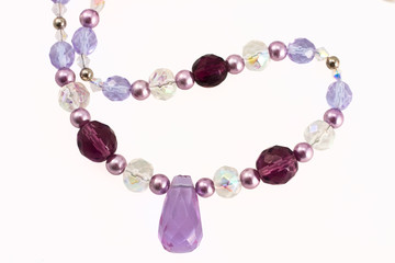 Violet beads