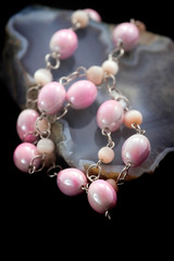 Beads necklace jewel