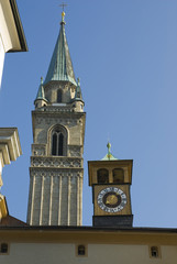Clock Tower and Spire - Salzburg
