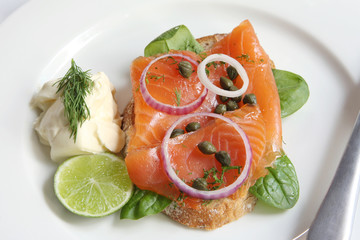 Smoked Salmon Appetizer