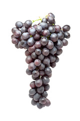 Grapes isolated on white