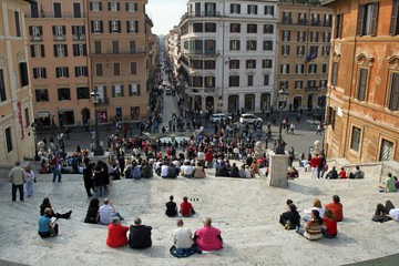 Rom, Italien, Spanische Treppe