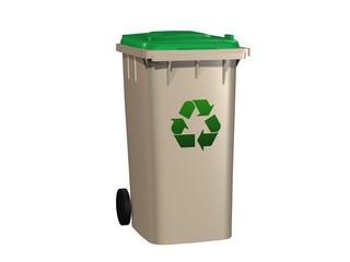 garbage can
