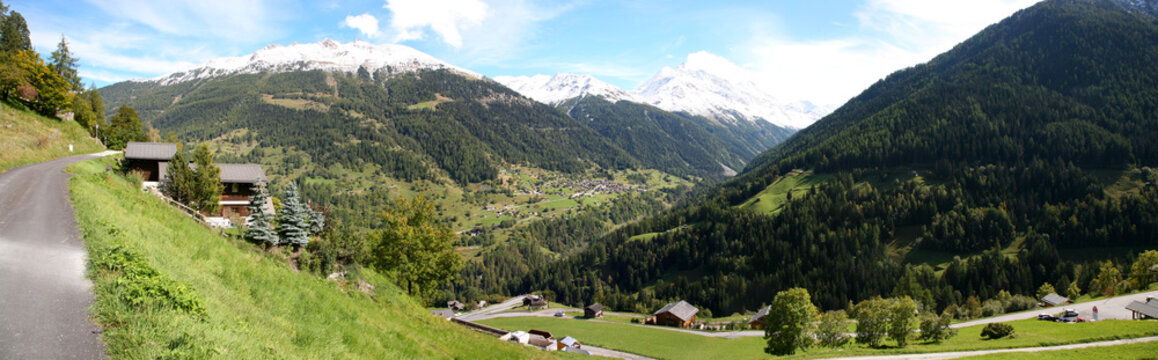 Village typique du Valais 