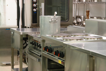 Professional industrial kitchen