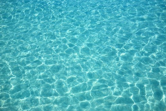 Water ripples in the sunny day
