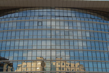 Fototapeta premium façade verre