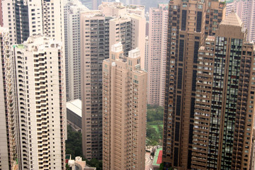 Fototapeta na wymiar Hong Kong City Scape
