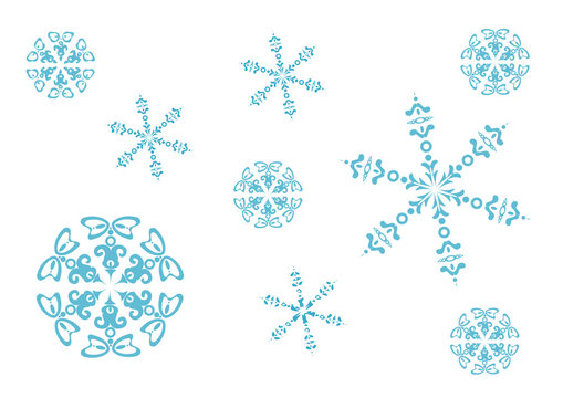 Schneesterne