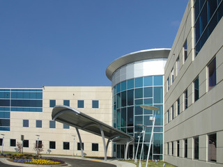 Office Building Glass Exterior Side 3