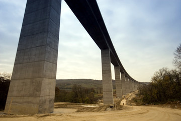 Large highway viaduct ( Hungary)