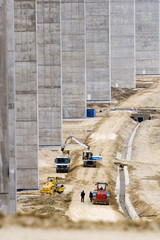 Large highway viaduct ( Hungary)