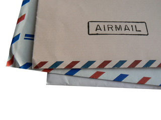 Fototapeta na wymiar Postal envelopes
