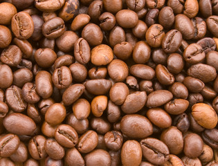 coffee beans texture
